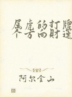 属虎的打牌坐哪个方向财运好