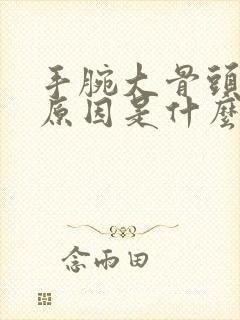 手腕大骨头痛的原因是什么