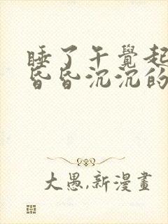 睡了午觉起来头昏昏沉沉的封面