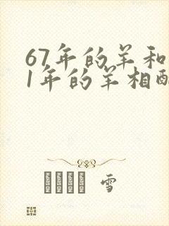 67年的羊和91年的羊相配婚姻如何