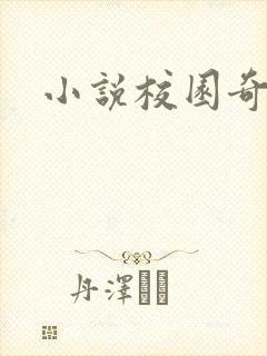 小说校园奇侠
