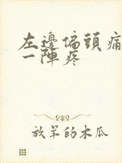 左边偏头痛一阵一阵疼