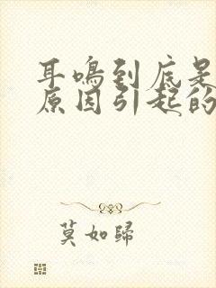 耳鸣到底是什么原因引起的