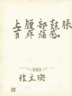 上腹部鼓胀按压有疼痛感