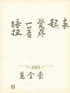 睡一觉起来脖子扭着疼封面