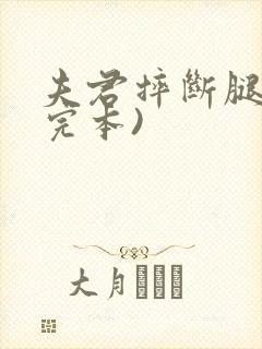 夫君摔断腿后(完本)