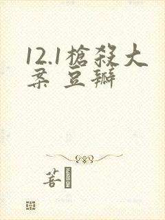 12.1枪杀大案 豆瓣