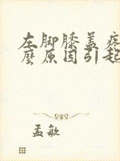 左脚膝盖疼痛什么原因引起的