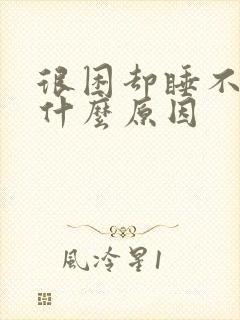 很困却睡不着是什么原因