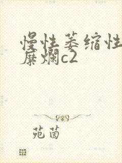 慢性萎缩性胃炎糜烂c2封面