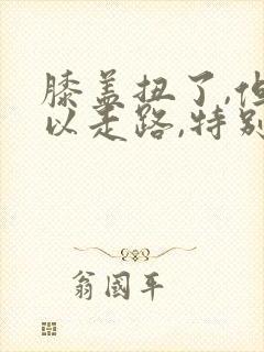 膝盖扭了,但可以走路,特别疼怎么办