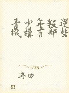 青少年叛逆教育机构有哪些