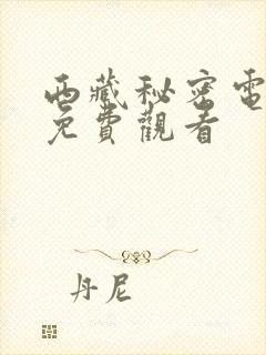 西藏秘密电视剧免费观看