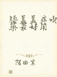 膝盖盖疼吃什么药最好用