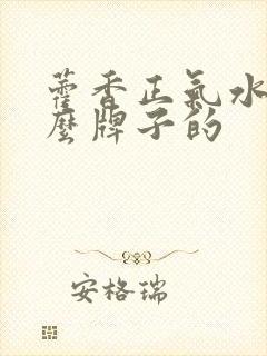 藿香正气水有什么牌子的