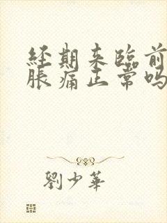 经期来临前乳房胀痛正常吗