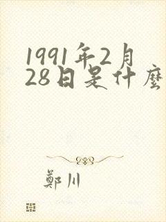 1991年2月28日是什么命