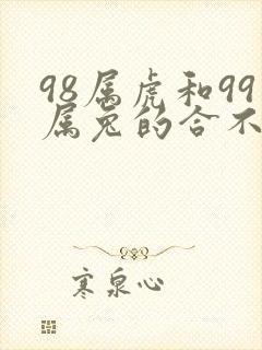 98属虎和99属兔的合不合婚