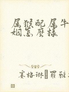 属猴配属牛的婚姻怎么样封面