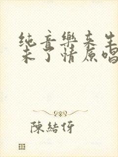 纯音乐来生再续未了情原唱