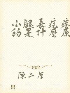 小腿长疙瘩硬硬的是什么原因