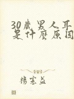 30岁男人耳鸣是什么原因引起的