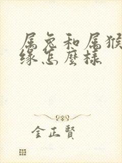 属兔和属猴的姻缘怎么样封面