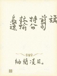 乌拉特前旗物流运输公司