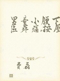 男童小腹下三角区疼痛,按压也痛