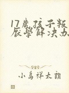 17岁孩子叛逆厌学解决办法封面