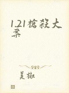 1.21枪杀大案封面