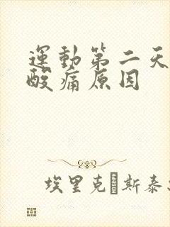 运动第二天肌肉酸痛原因