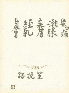 月经来潮几天前会乳房胀痛封面