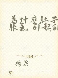 为什么肚子老是胀气 引起的几种原因封面