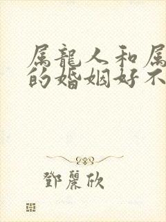 属龙人和属龙人的婚姻好不好