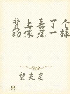 背上长了个黑色的像痣一样的是什么