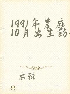 1991年农历10月出生的女命运