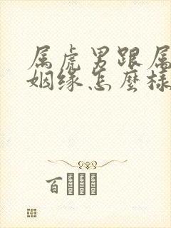 属虎男跟属兔女姻缘怎么样封面