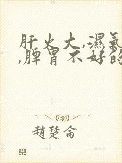 肝火大,湿气重,脾胃不好的表现封面