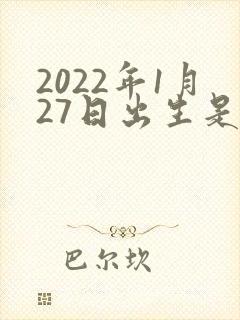 2022年1月27日出生是什么命封面