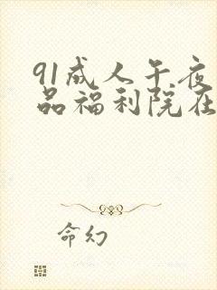 91成人午夜精品福利院在线观看