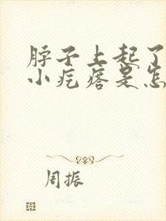 脖子上起了一个小疙瘩是怎么回事封面