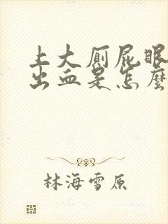 上大厕屁眼痛还出血是怎么回事