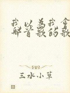 我以为我会哭是哪首歌的歌词