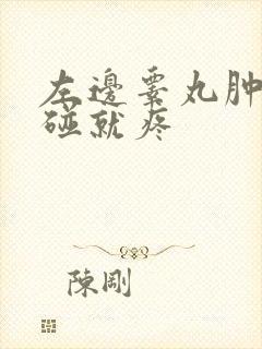 左边睾丸肿大一碰就疼