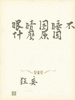 眼睛困睡不着是什么原因
