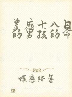 农历十八日出生的男孩的命运