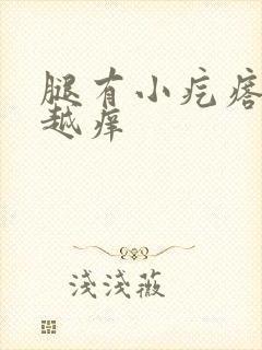 腿有小疙瘩越挠越痒