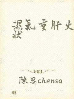 湿气重肝火旺症状封面