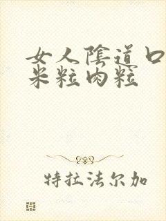 女人阴道口长小米粒肉粒封面